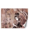 Modern Wallpapers - Geisha and bamboos | FEEBY