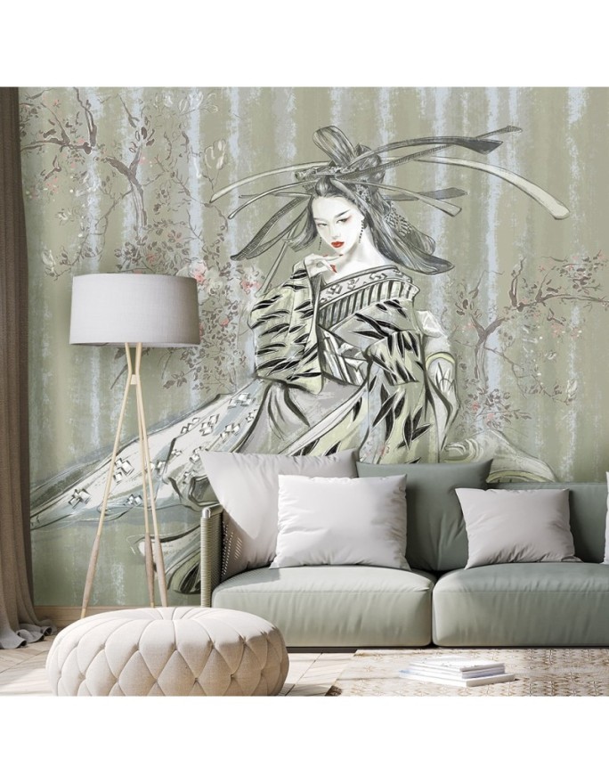 Exclusive Wallpapers - Japanese geisha | FEEBY