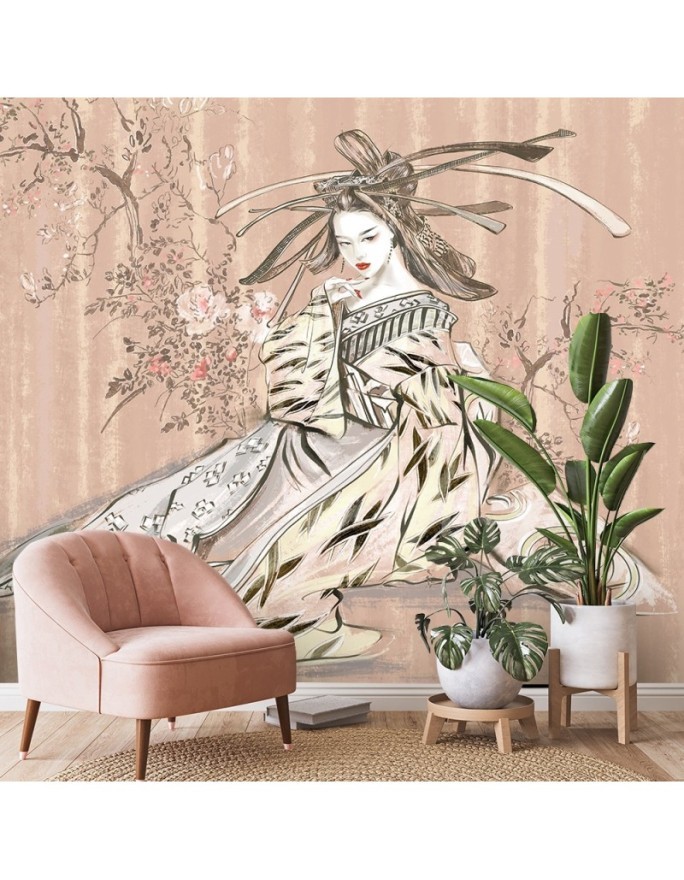 Exclusive Wallpapers - Japanese geisha | FEEBY