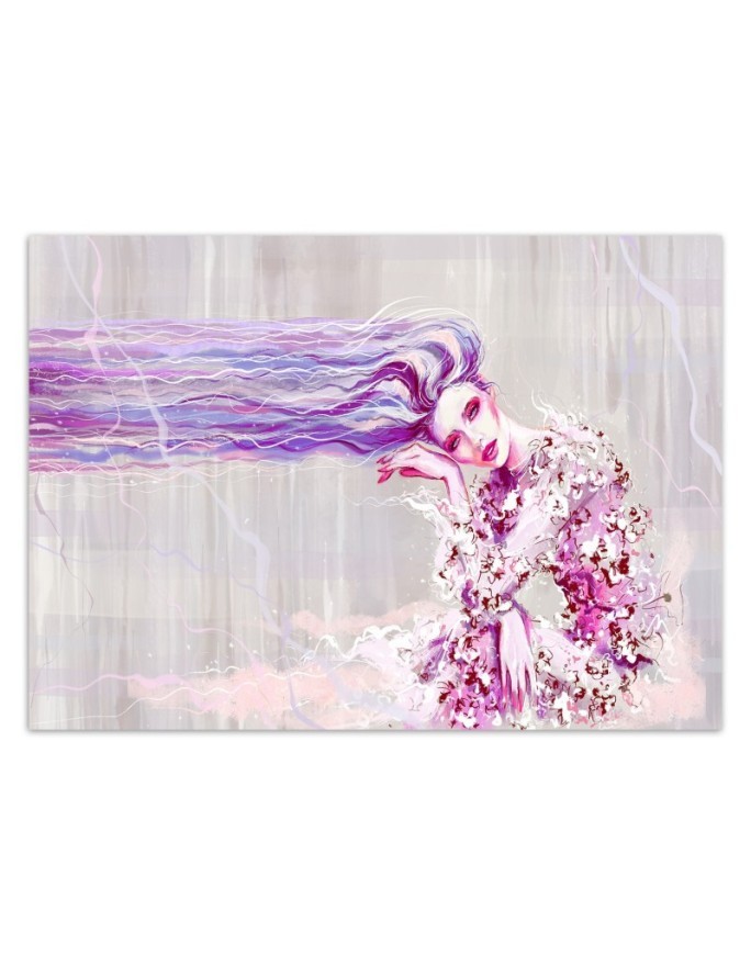 Inspirational wall murals - Woman Abstraction | FEEBY