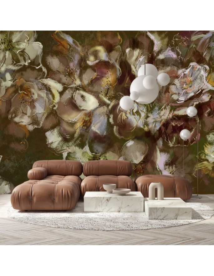 Modern wall murals - Iris flower | FEEBY