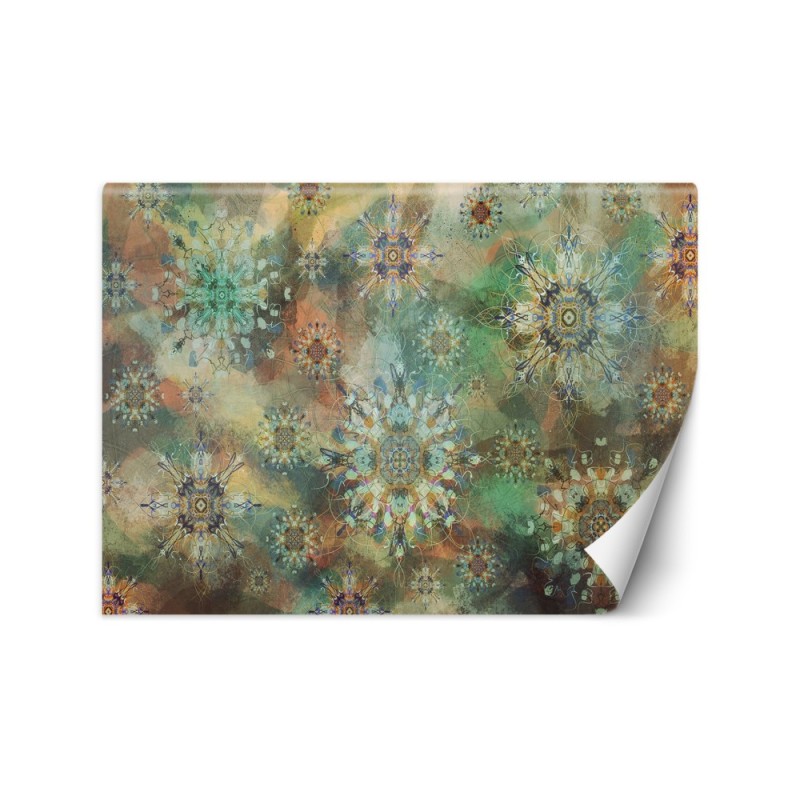 Modern wall murals - Mosaic stars abstract | FEEBY