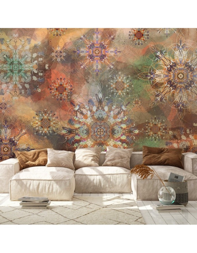 Modern wall murals - Mosaic stars abstract | FEEBY