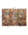 Modern wall murals - Mosaic stars abstract | FEEBY