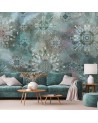 Modern murals - Mosaic stars abstract | FEEBY