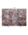 Modern murals - Mosaic stars abstract | FEEBY