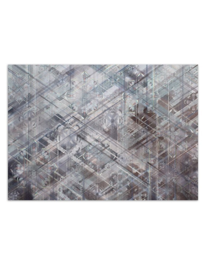 Stylish wall murals - abstract geometric shapes | FEEBY