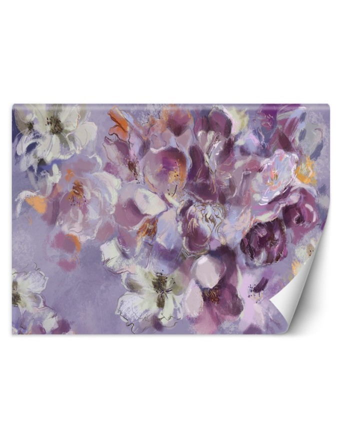Stylish and beautiful wall murals - Iris flower | FEEBY