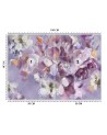 Stylish and beautiful wall murals - Iris flower | FEEBY