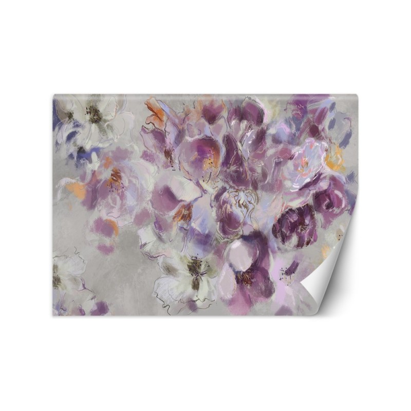 Trendy and beautiful wall murals - Iris flower | FEEBY