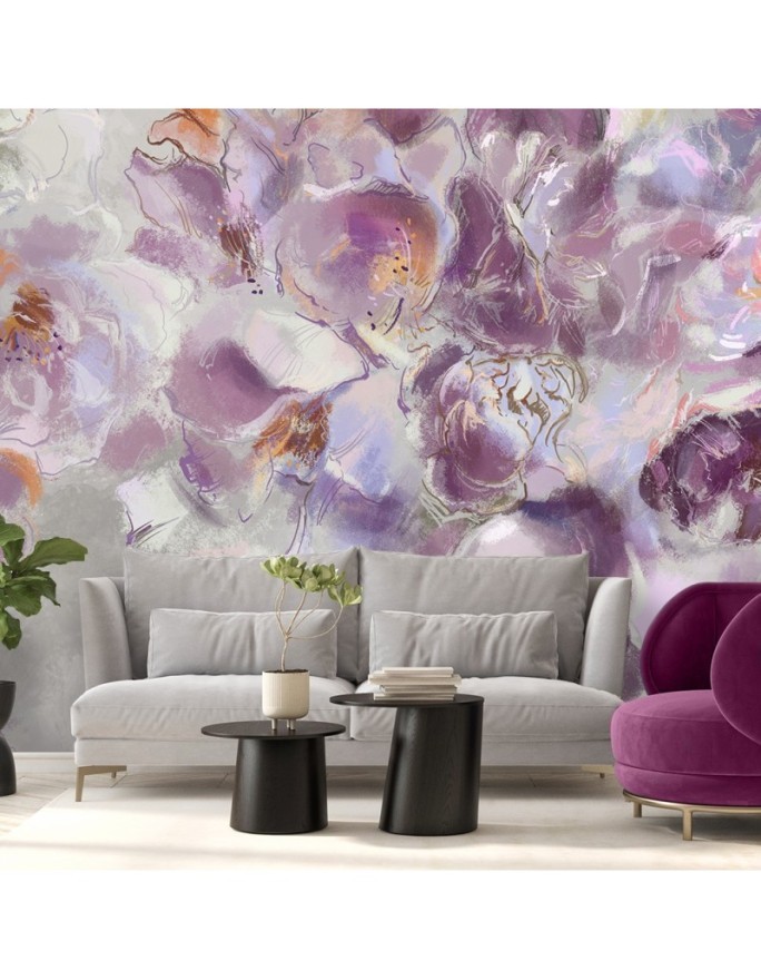 Trendy and beautiful wall murals - Iris flower | FEEBY