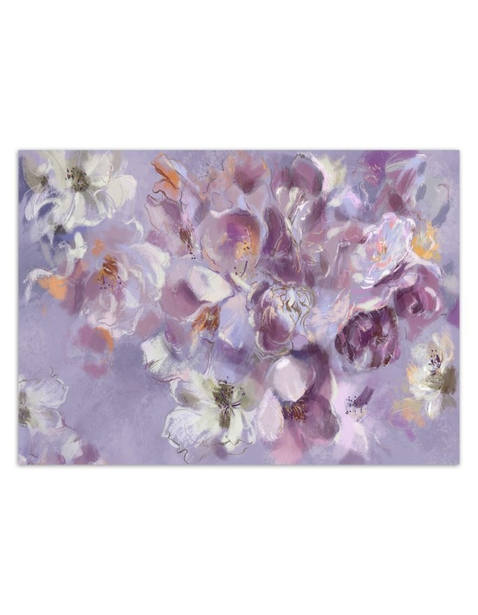 trendy and beautiful wall mural - iris flower | FEEBY