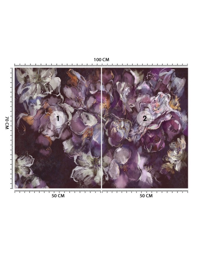Wall mural - Iris flower nature | FEEBY