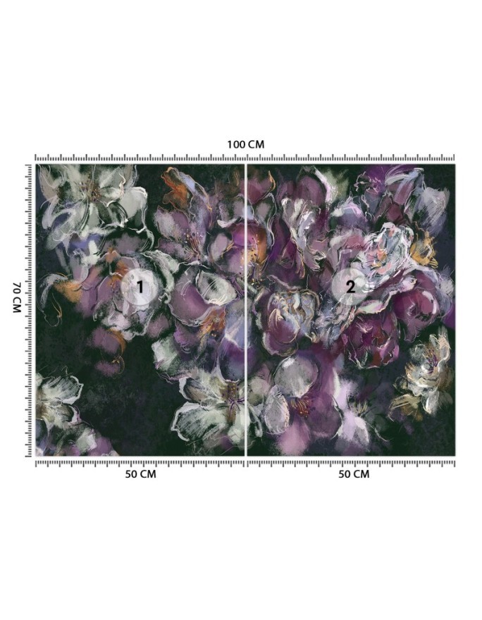 Wall mural - Iris flower nature | FEEBY