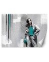 Inspirational wall murals - Modern glamour woman | FEEBY