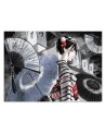 Modern wall murals - Geisha with fan | FEEBY