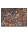 Exclusive wall mural - Coloured jungle | FEEBY