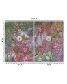 Exclusive wall mural - Coloured jungle | FEEBY