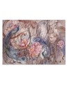 Original wall mural - Magic peacock | FEEBY