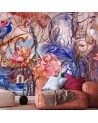 Original wall murals - Peacock birds | FEEBY