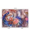 Original wall murals - Peacock birds | FEEBY