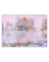 Stylish wall murals - Lake view fog watercolour | FEEBY