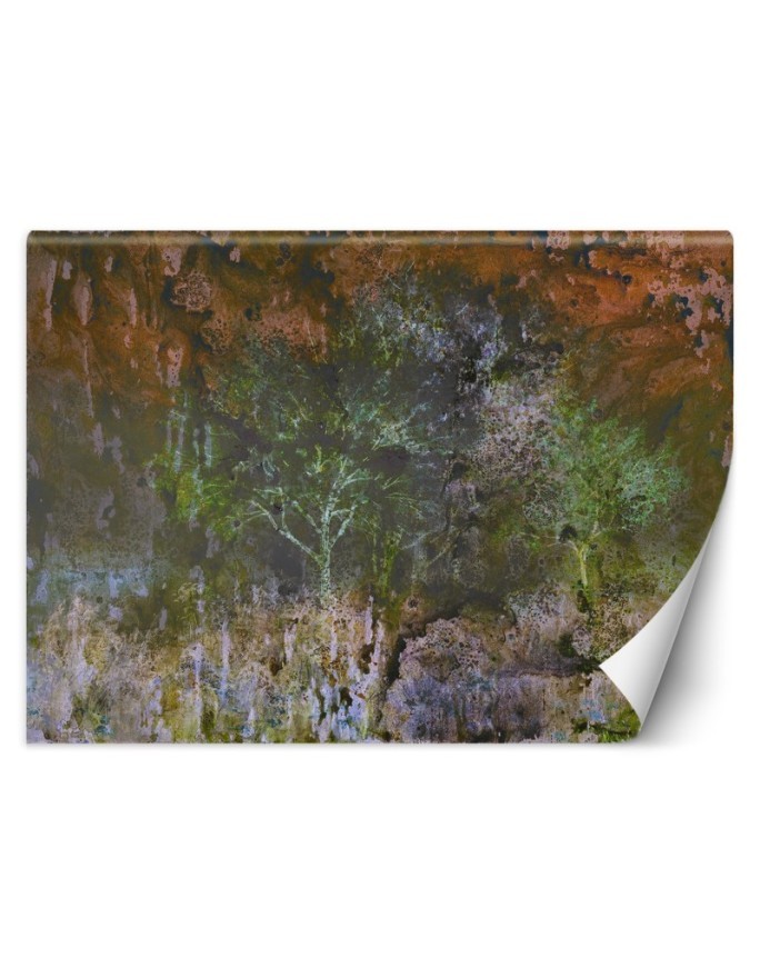 Wall mural - Trees watercolour | FEEBY