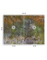 Wall mural - Trees watercolour | FEEBY
