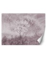 The most fashionable wall murals - Trees in the mist in a meadow watercolour | FEEBY