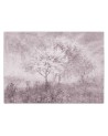 The most fashionable wall murals - Trees in the mist in a meadow watercolour | FEEBY