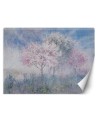 The most fashionable wall murals - Trees in the mist in a meadow watercolour | FEEBY