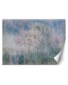 The most fashionable wall murals - Trees in the mist in a meadow watercolour | FEEBY