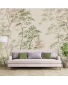 Stylish Wallpaper - Nature trees grey green | FEEBY