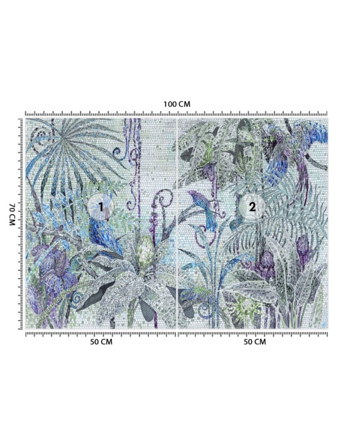 Exotic Wallpapers - Jungle mosaic | FEEBY