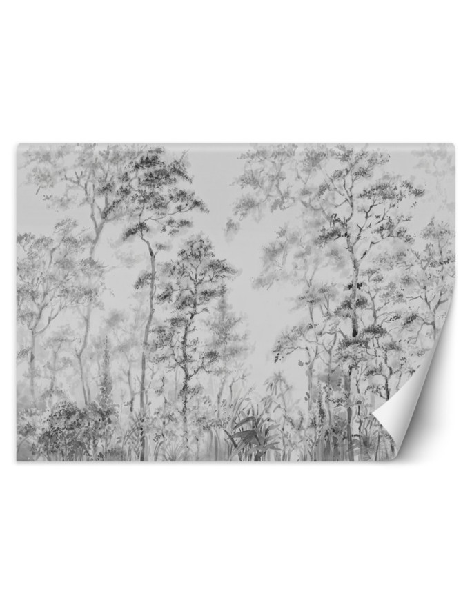 Modern Wallpapers - Trees nature grey | FEEBY