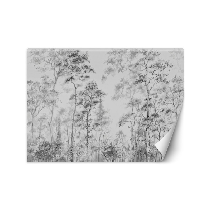 Modern Wallpapers - Trees nature grey | FEEBY