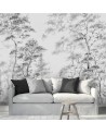 Modern Wallpapers - Trees nature grey | FEEBY