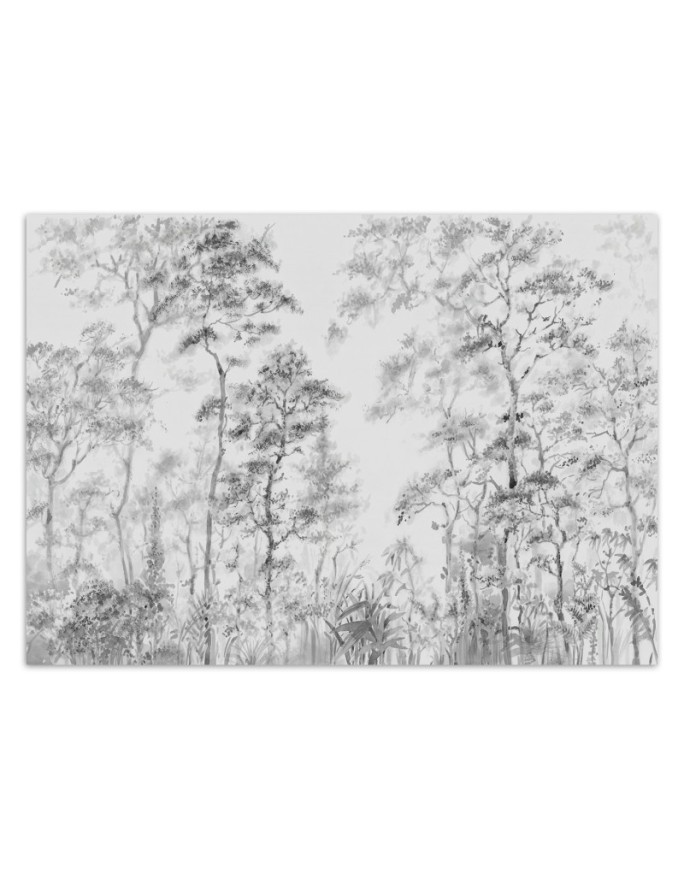 Modern Wallpapers - Trees nature grey | FEEBY