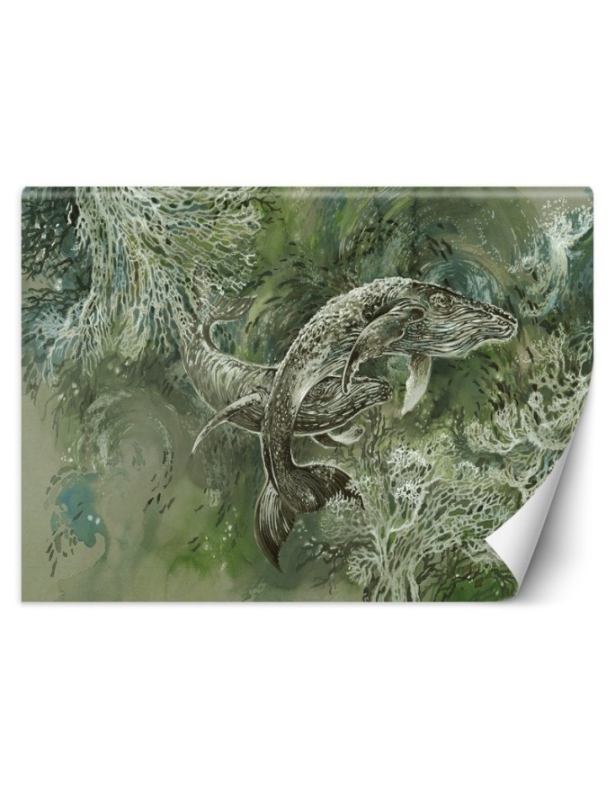 Original Wallpapers - Pair of humpback whales | FEEBY