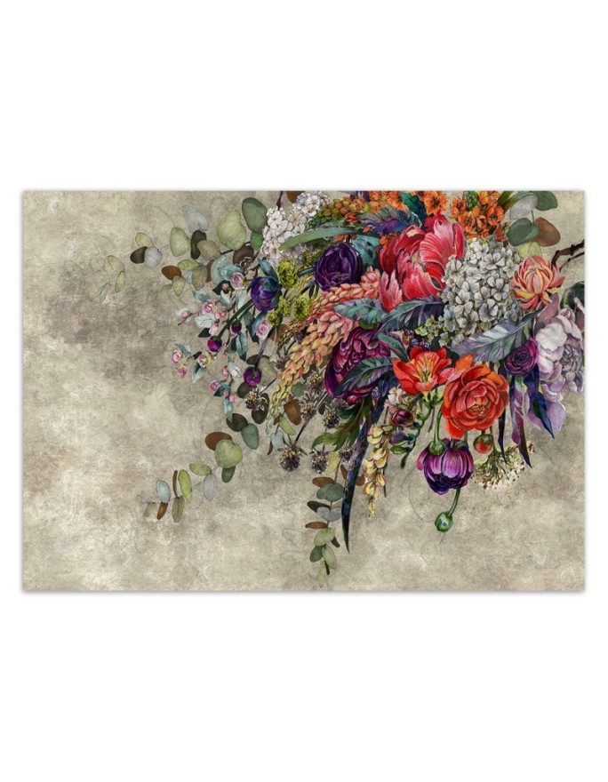 Original Wallpapers - Concrete flower bouquet | FEEBY