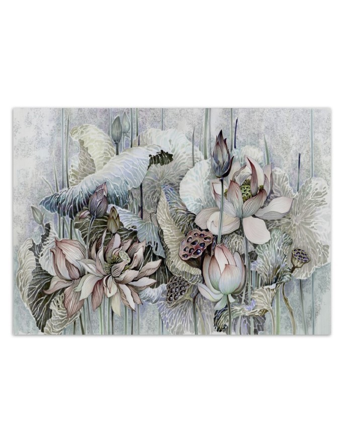 Exclusive Wallpapers - Lotus flowers abstract | FEEBY
