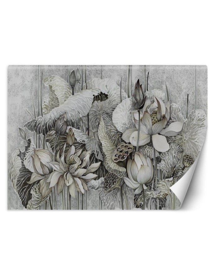 Exclusive Wallpapers - Lotus flowers abstract | FEEBY