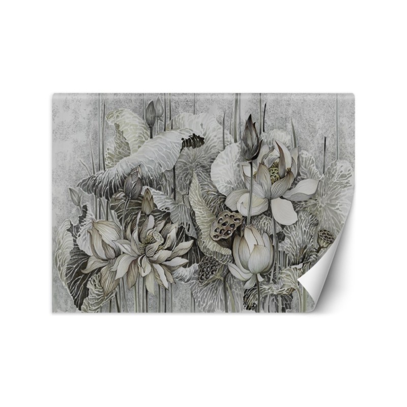 Exclusive Wallpapers - Lotus flowers abstract | FEEBY