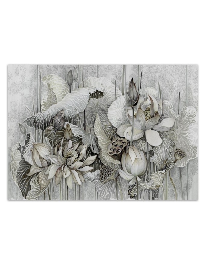 Exclusive Wallpapers - Lotus flowers abstract | FEEBY