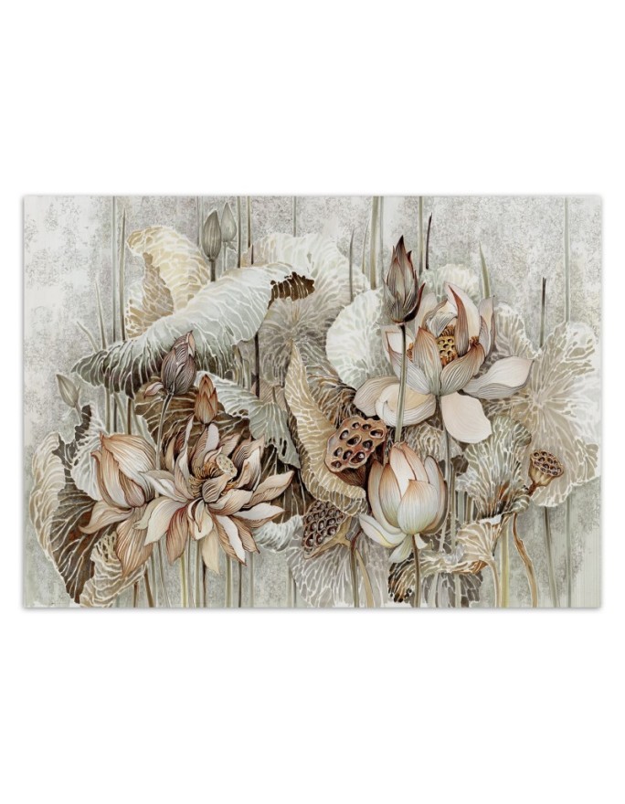 Exclusive Wallpapers - Lotus flowers abstract | FEEBY