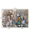 Decorative Wallpaper - Egyptian hieroglyphs scarab | FEEBY