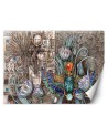 Decorative Wallpaper - Egyptian hieroglyphs scarab | FEEBY