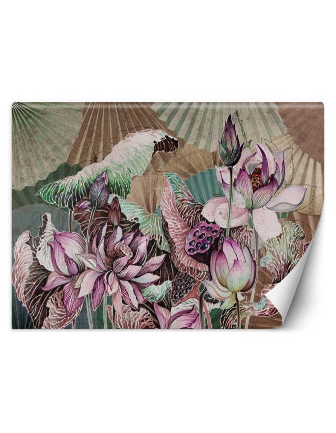 Wall mural Lotus Flowers...