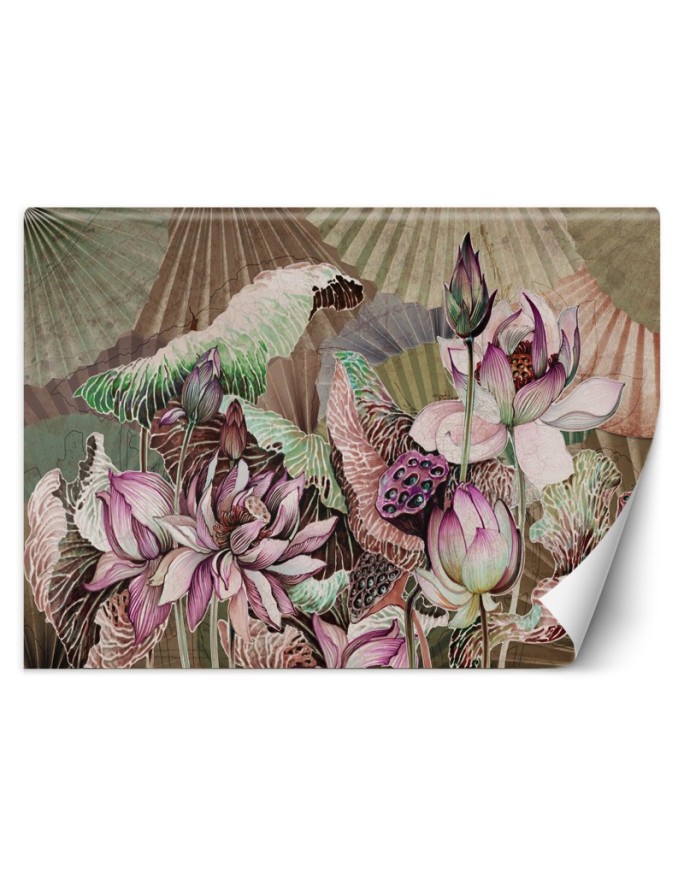 Wall mural Lotus Flowers...