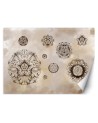 Original Wallpapers - Geometric flower shapes | FEEBY